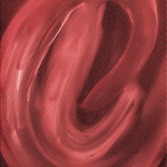 Patterned Red Rug, pat1750rd