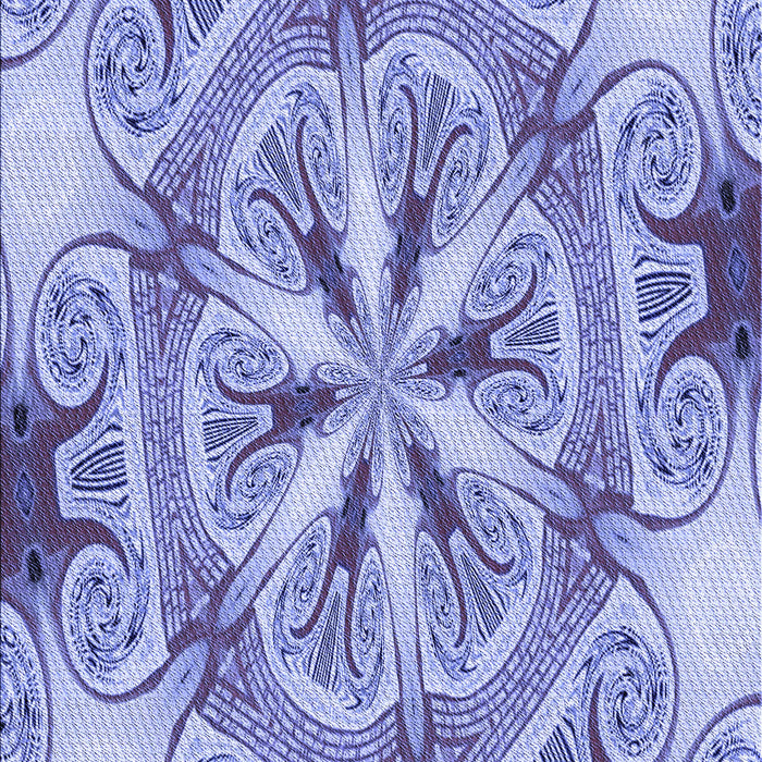 Patterned Slate Blue Rug, pat1751blu