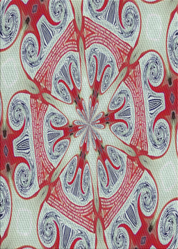 Patterned Chestnut Brown Abstract Machine Washable Rug, wshpat1751