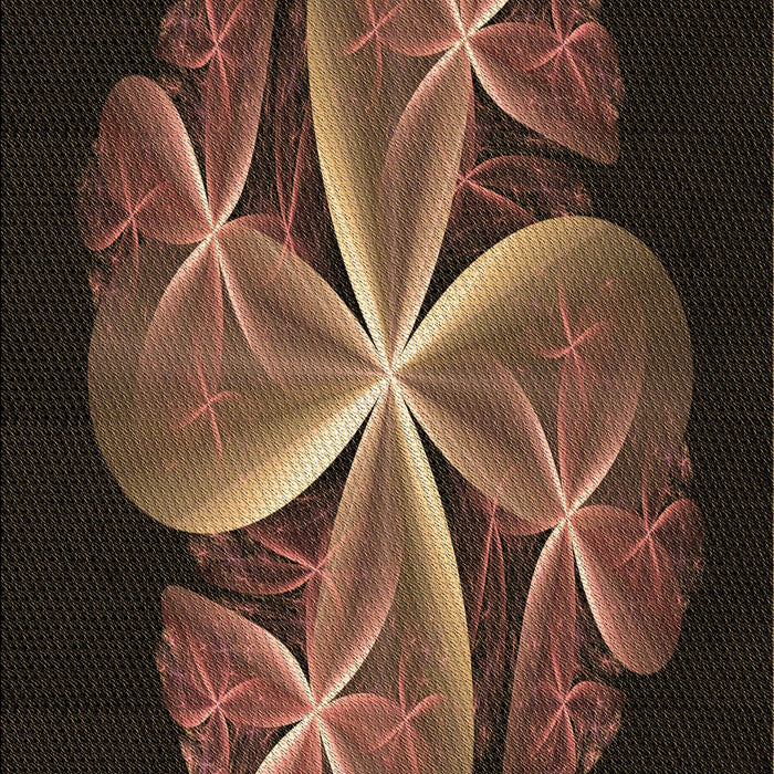 Patterned Light Brown Rug, pat1752brn