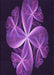 Patterned Dark Orchid Purple Rug, pat1752pur