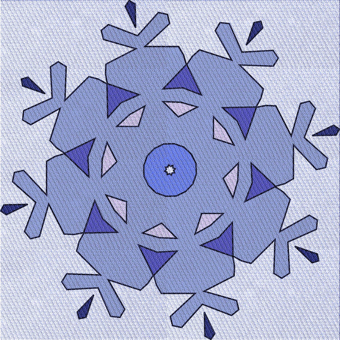 Round Patterned Periwinkle Purple Rug, pat1753blu