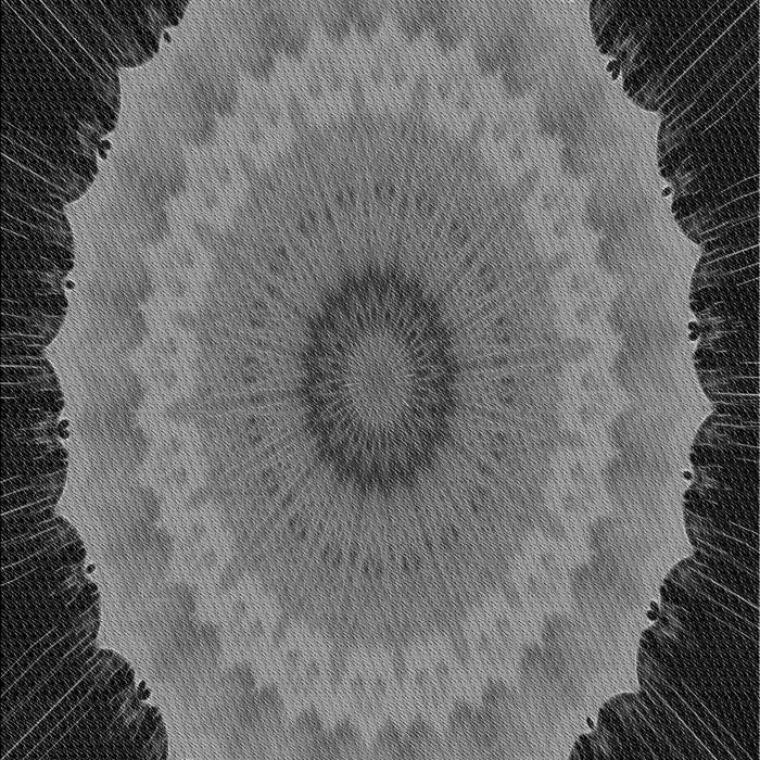 Machine Washable Transitional Charcoal Black Rug, wshpat1754gry