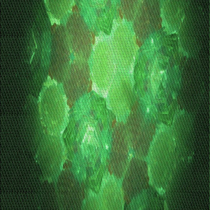 Patterned Deep Emerald Green Rug, pat1755grn