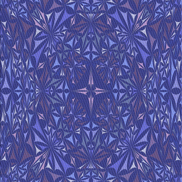 Machine Washable Transitional Cobalt Blue Rug, wshpat1756blu