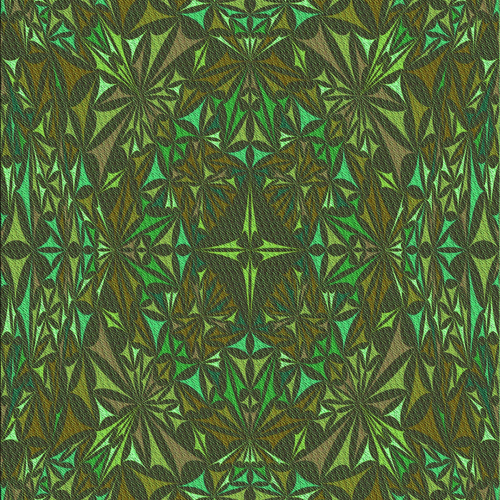 Patterned Dark Lime Green Rug, pat1756grn