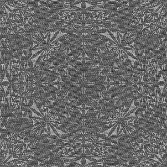 Round Machine Washable Transitional Gray Rug, wshpat1756gry