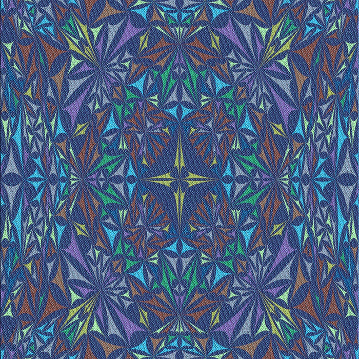 Patterned Glacial Blue Ice Blue Rug, pat1756lblu