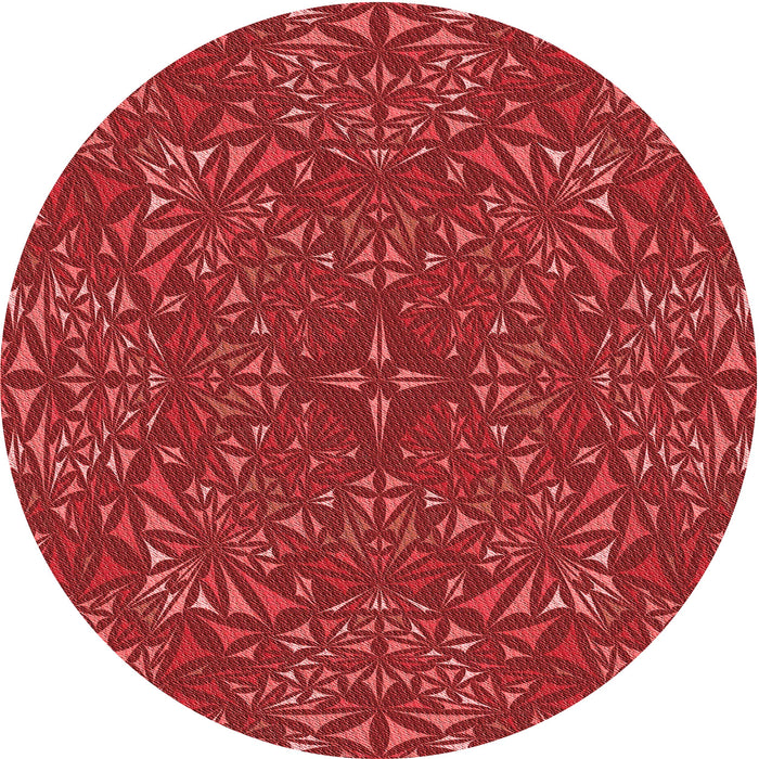 Square Machine Washable Transitional Red Rug in a Living Room, wshpat1756rd