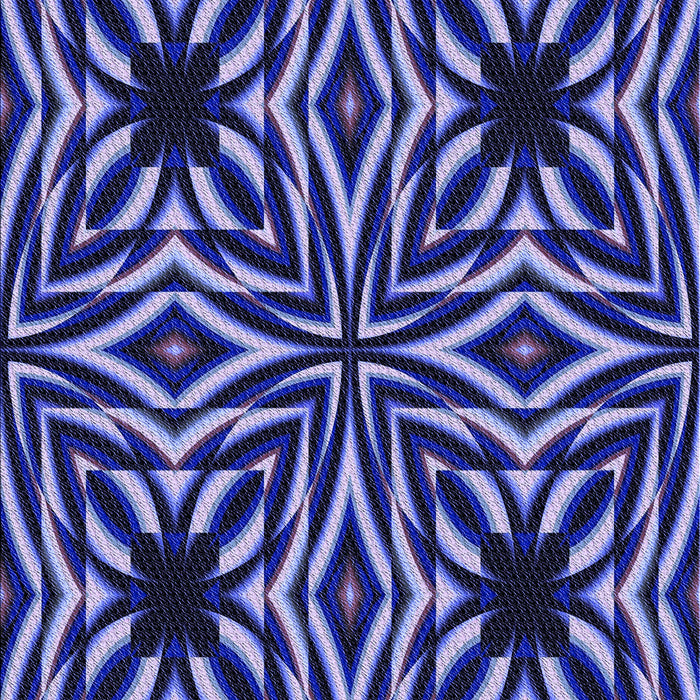 Patterned Denim Dark Blue Rug, pat1757blu