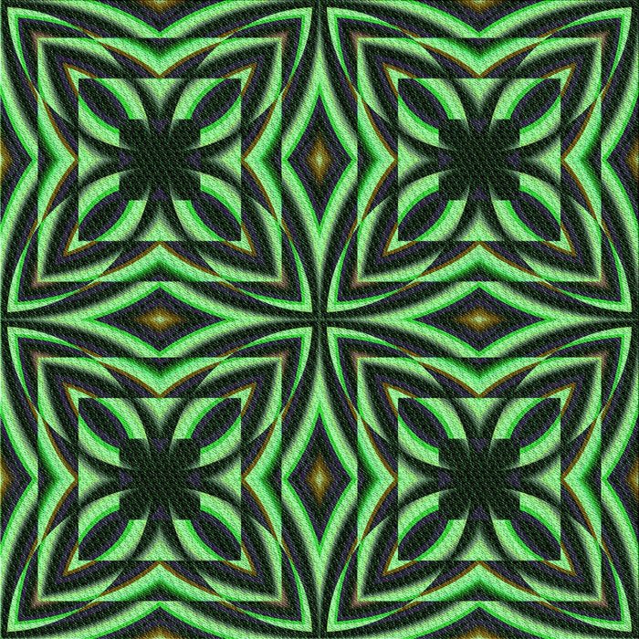 Round Patterned Midnight Gray Rug, pat1757grn