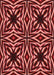 Patterned Red Rug, pat1757rd