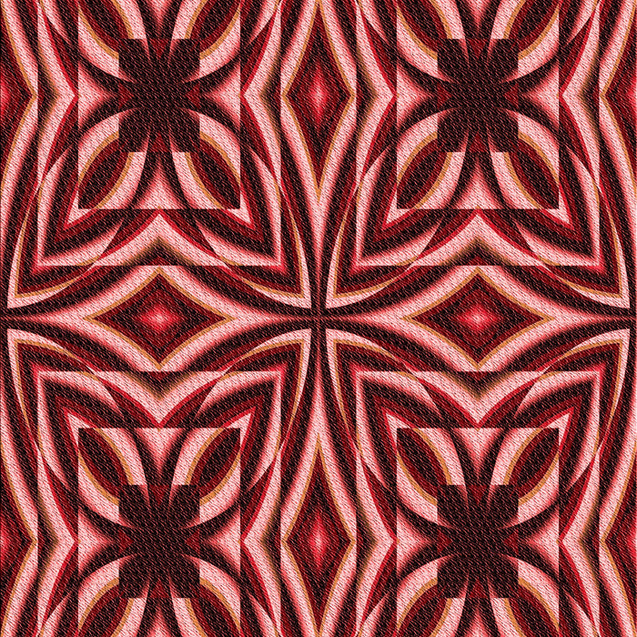 Patterned Red Rug, pat1757rd