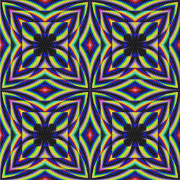 Square Patterned Green Modern Rug, pat1757