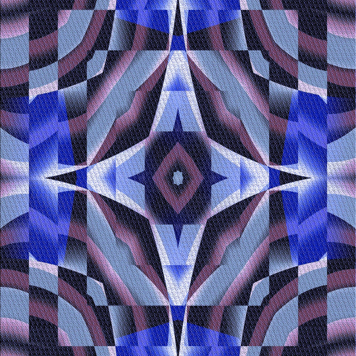 Machine Washable Transitional Blue Rug, wshpat1758blu