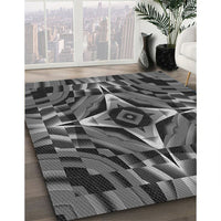 Patterned Gray Rug, pat1758gry