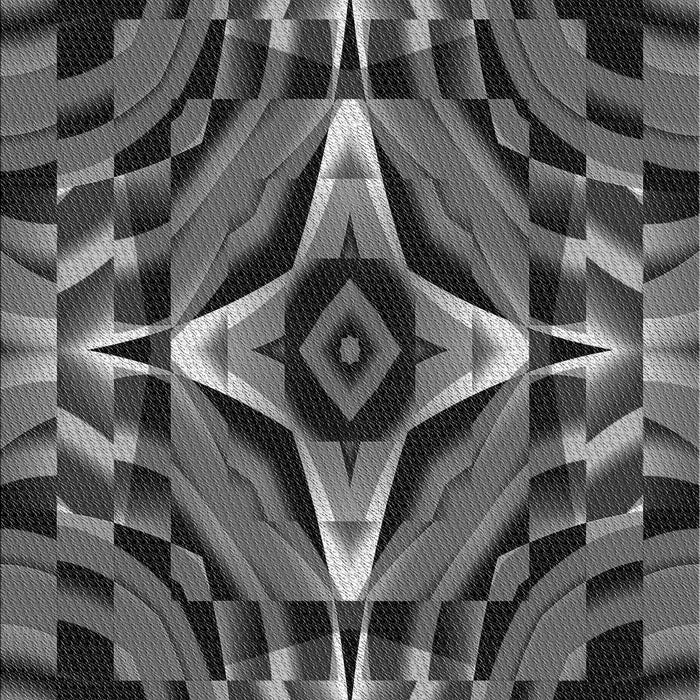 Machine Washable Transitional Gray Rug, wshpat1758gry