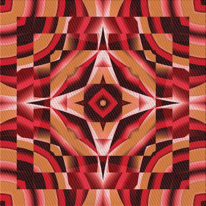 Round Machine Washable Transitional Orange Rug, wshpat1758rd