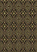 Patterned Copper Brown Rug, pat1759brn