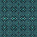 Round Machine Washable Transitional Deep Teal Green Rug, wshpat1759lblu