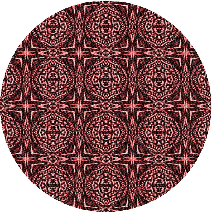 Square Machine Washable Transitional Red Rug in a Living Room, wshpat1759rd