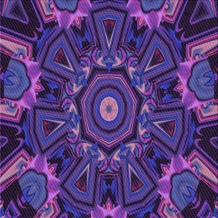 Round Machine Washable Transitional Purple Rug, wshpat176pur