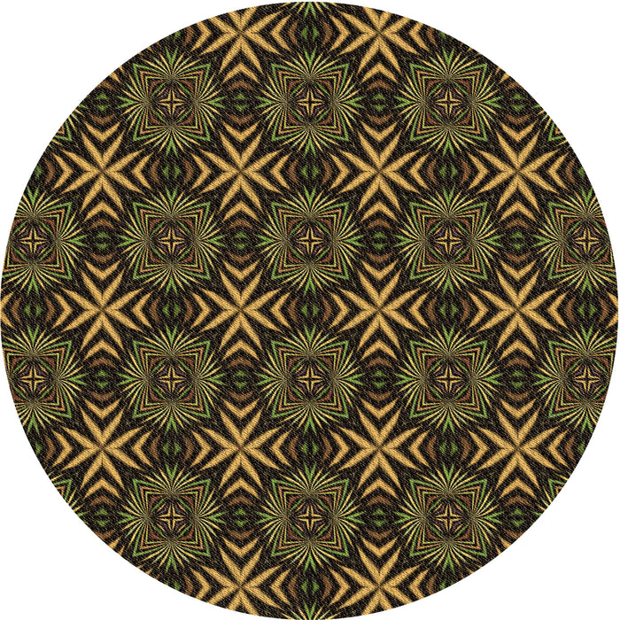 Square Machine Washable Transitional Midnight Gray Rug in a Living Room, wshpat1760brn