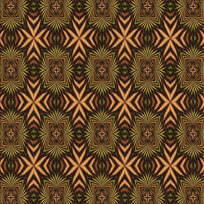 Patterned Black Brown Rug, pat1760org