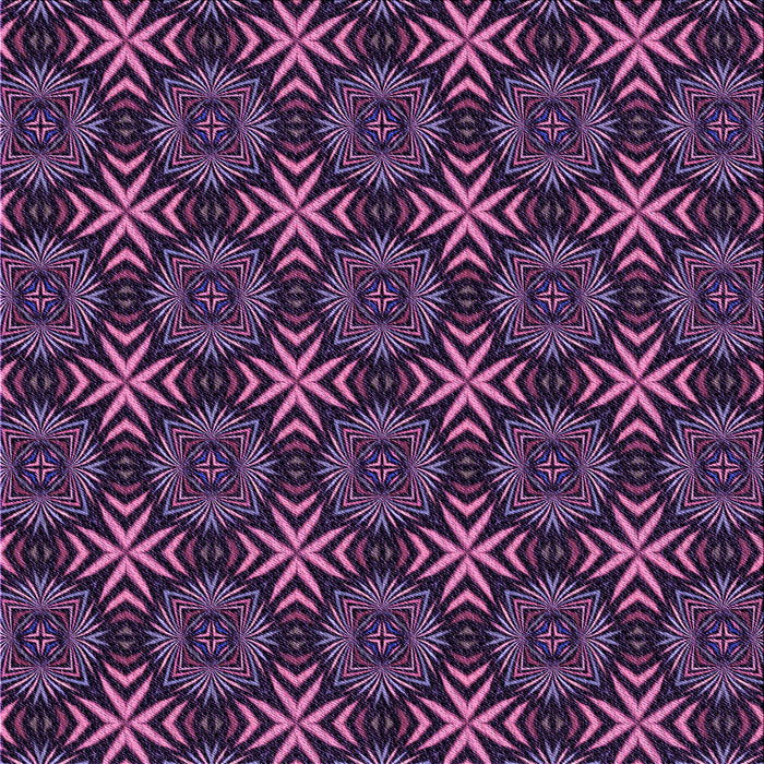 Round Patterned Orchid Purple Rug, pat1760pur