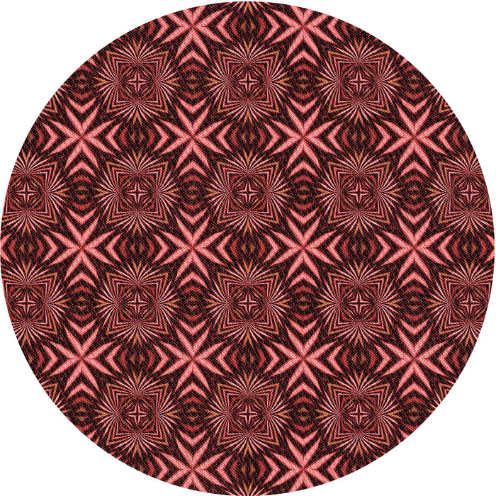 Square Machine Washable Transitional Red Rug in a Living Room, wshpat1760rd