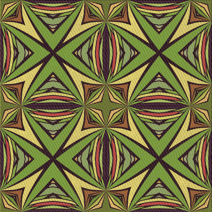 Round Machine Washable Transitional Pistachio Green Rug, wshpat1761brn