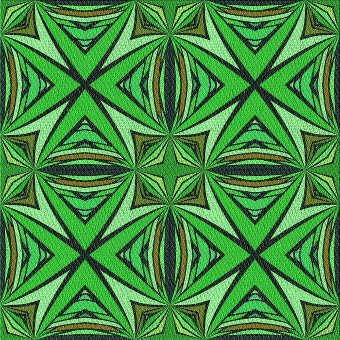 Round Machine Washable Transitional Dark Forest Green Rug, wshpat1761grn