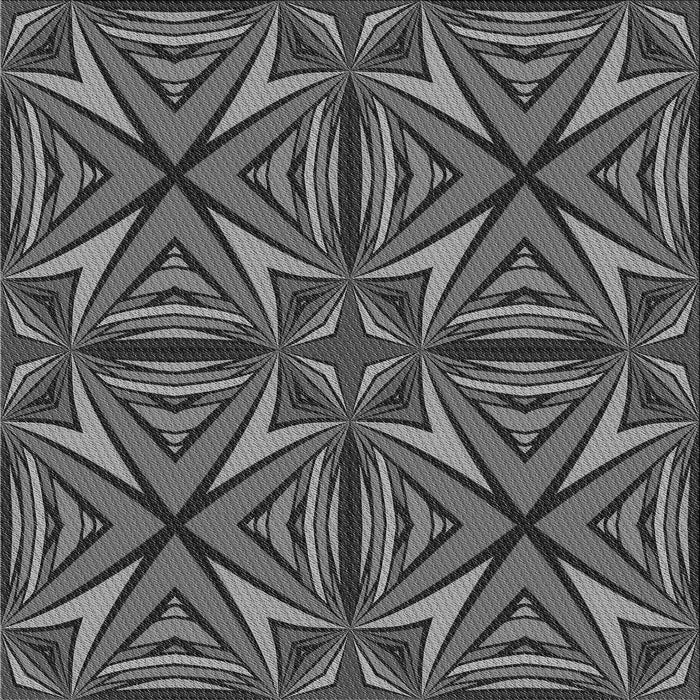 Round Machine Washable Transitional Dark Gray Black Rug, wshpat1761gry