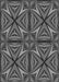 Patterned Dark Gray Black Rug, pat1761gry