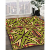 Patterned Brown Rug, pat1761org