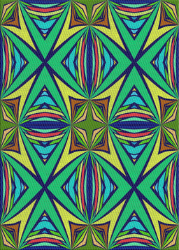 Machine Washable Transitional Green Rug, wshpat1761