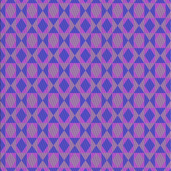 Patterned Blue Violet Purple Rug, pat1762pur