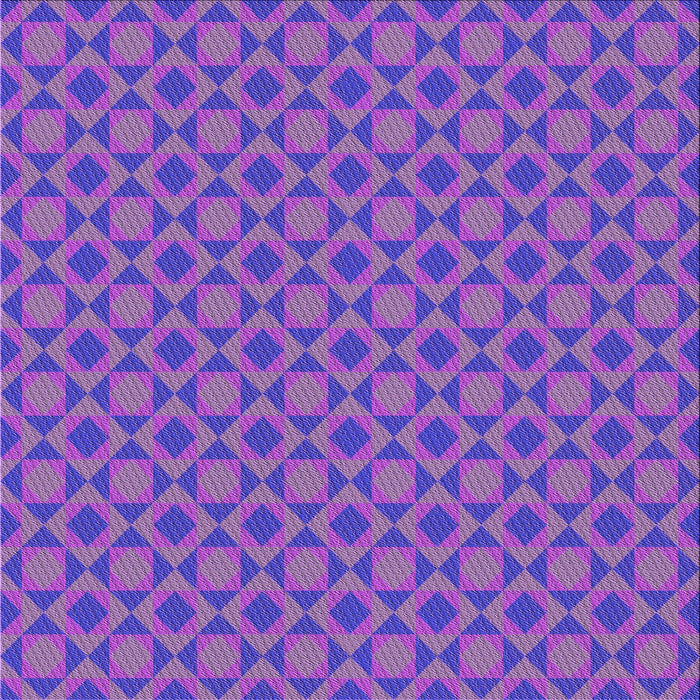 Round Machine Washable Transitional Blue Violet Purple Rug, wshpat1762pur