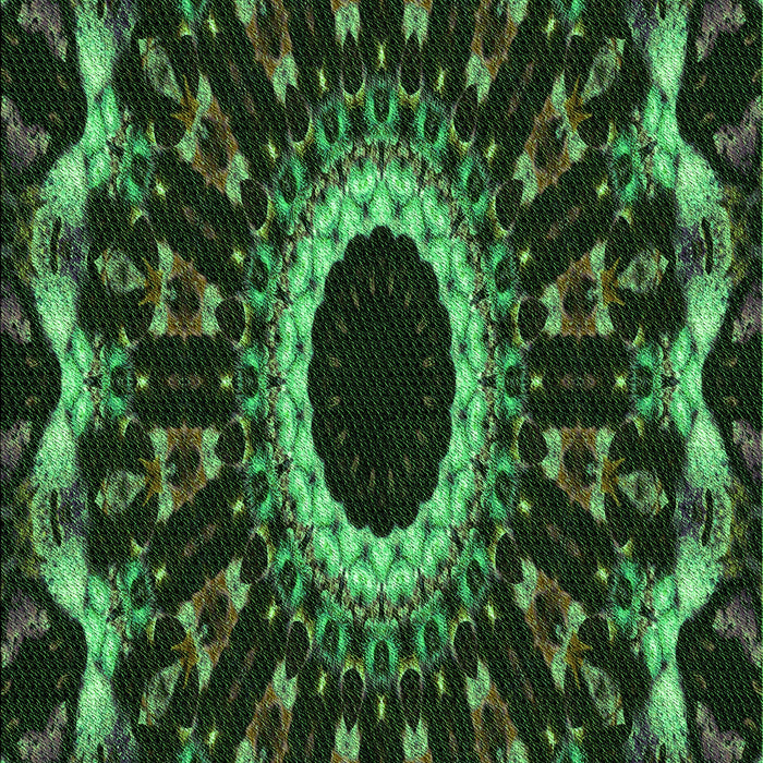 Patterned Dark Forest Green Rug, pat1763grn