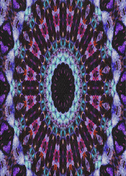 Patterned Lavender Purple Modern Rug, pat1763