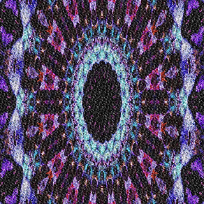 Patterned Lavender Purple Modern Rug, pat1763