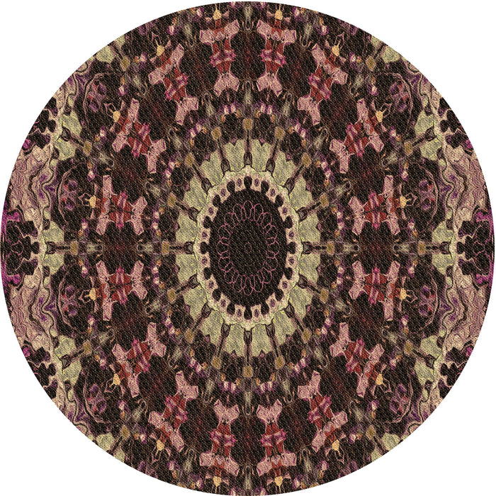 Square Machine Washable Transitional Night Red Rug in a Living Room, wshpat1764brn