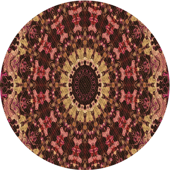 Square Patterned Red Red Rug, pat1764org