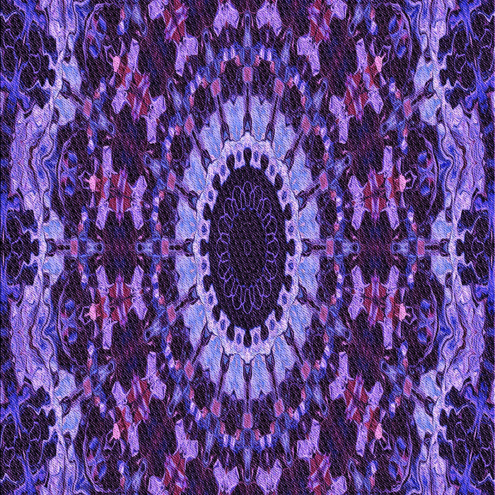 Patterned Jasmine Purple Rug, pat1764pur