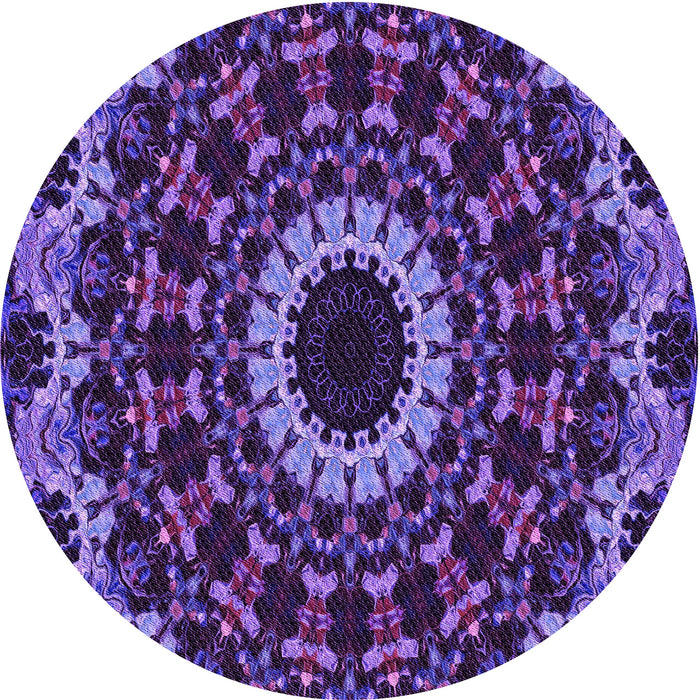 Square Patterned Jasmine Purple Rug, pat1764pur