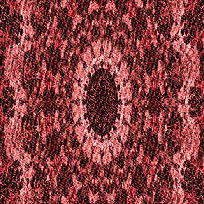 Patterned Red Rug, pat1764rd