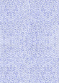 Machine Washable Transitional Lavender Blue Rug, wshpat1765blu