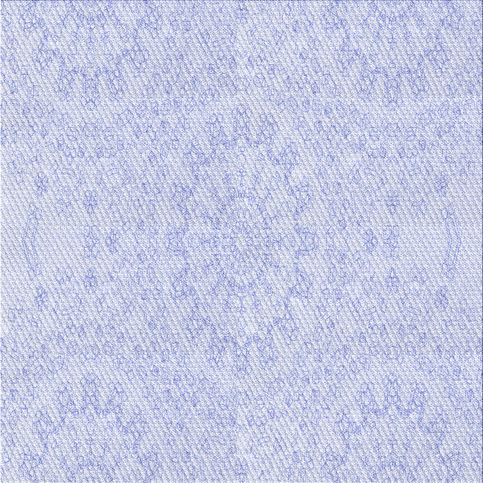 Round Patterned Lavender Blue Rug, pat1765blu