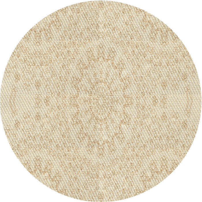 Square Patterned Vanilla Gold Rug, pat1765brn