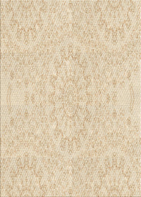 Machine Washable Transitional Vanilla Gold Rug, wshpat1765brn